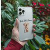Fur-ever Close: Your Personalized Pet Phone Case with Photo & Name (Clear)